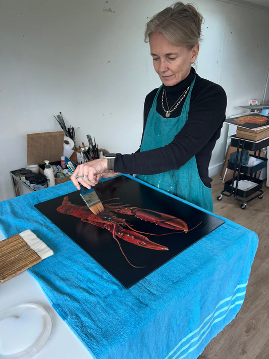Returning to Painting and Exploring Fragments in Print