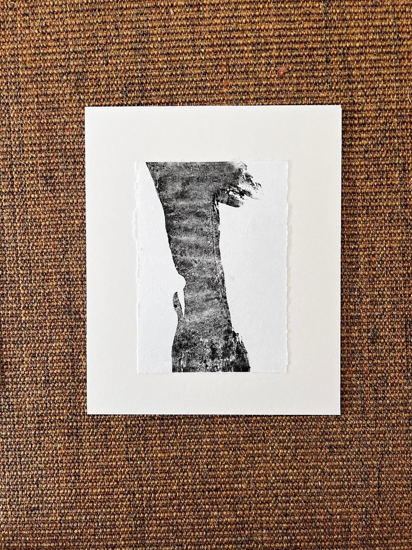 Tangle Kelp – A5 Original Print on Handmade Paper