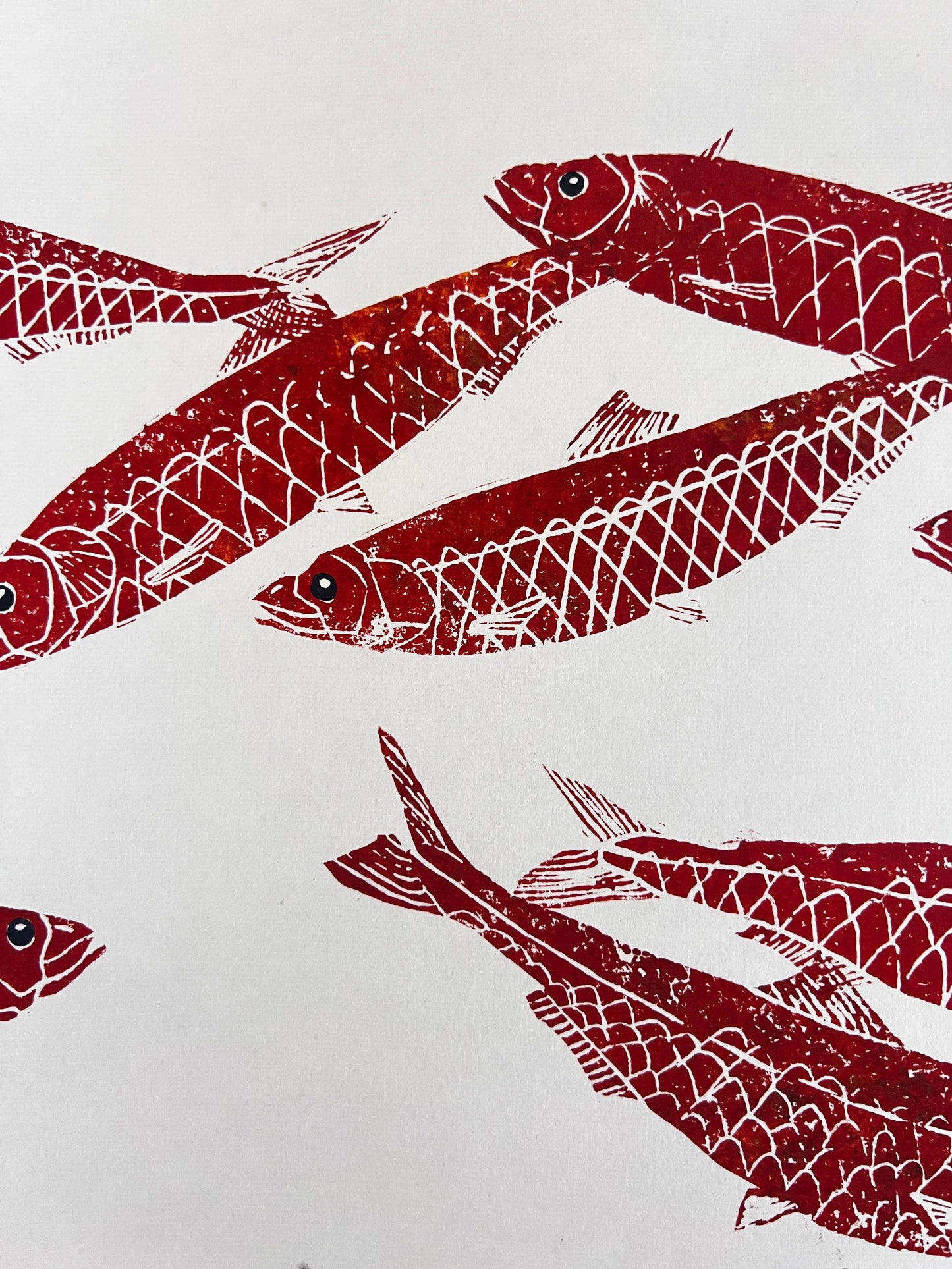 Sardine Lino Print Gyotau