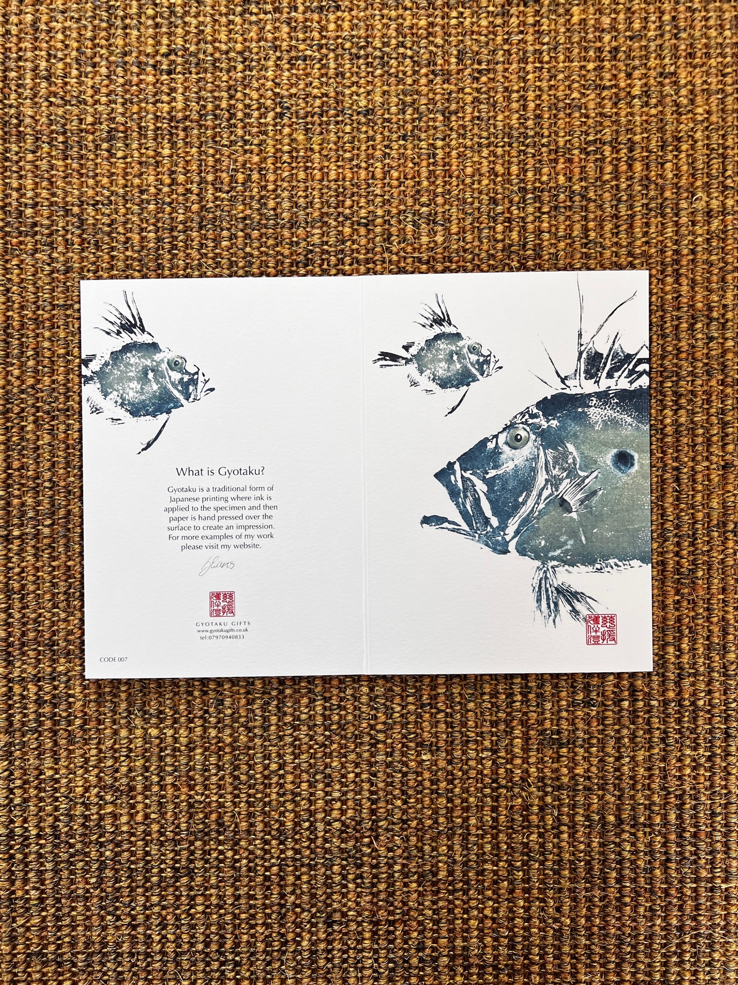 John Dory Greeting Card