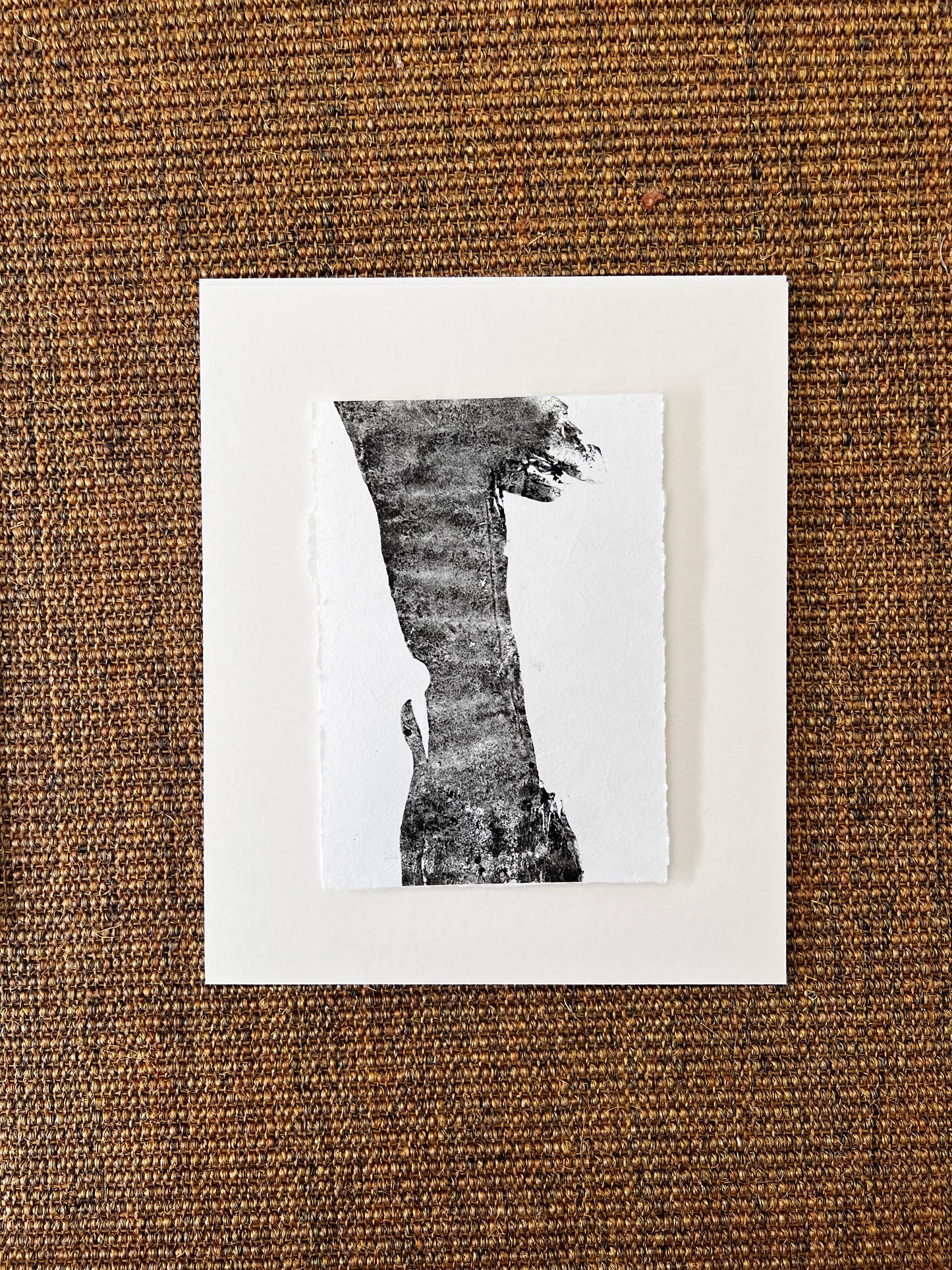 Tangle Kelp – A5 Original Print on Handmade Paper