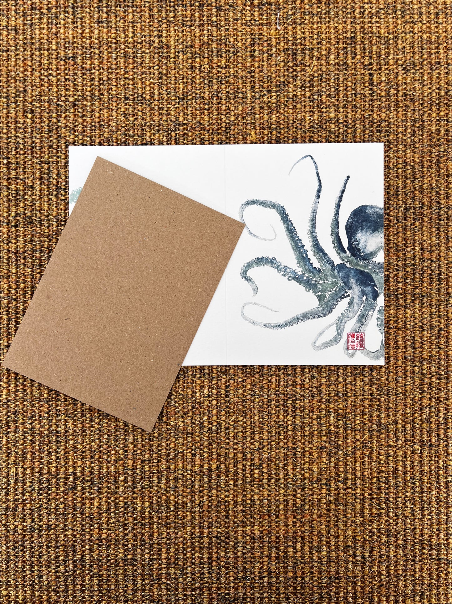 Octopus Greeting Card