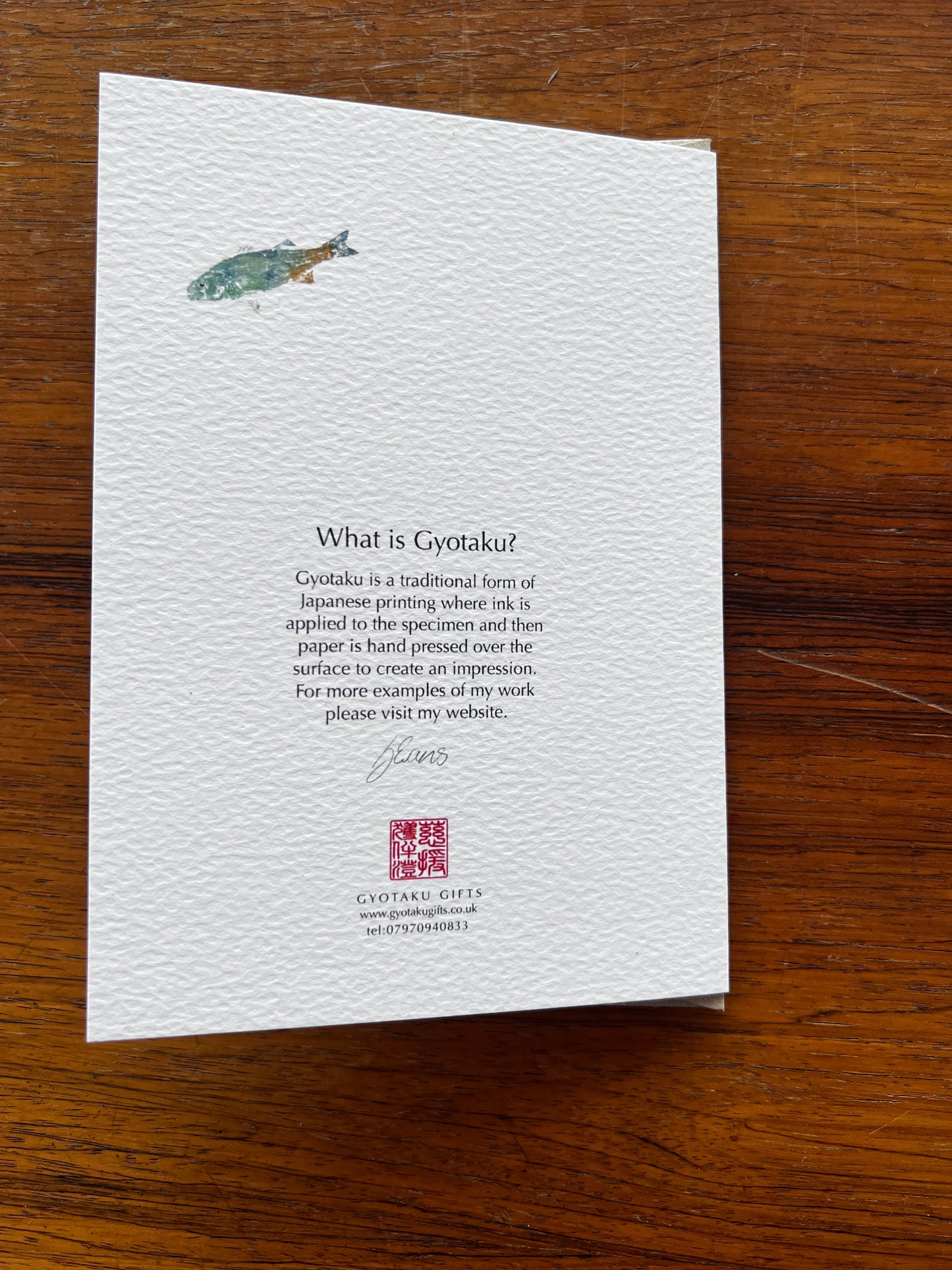 Octopus, Lobster and Sea Bass Greeting Cards Set of Five