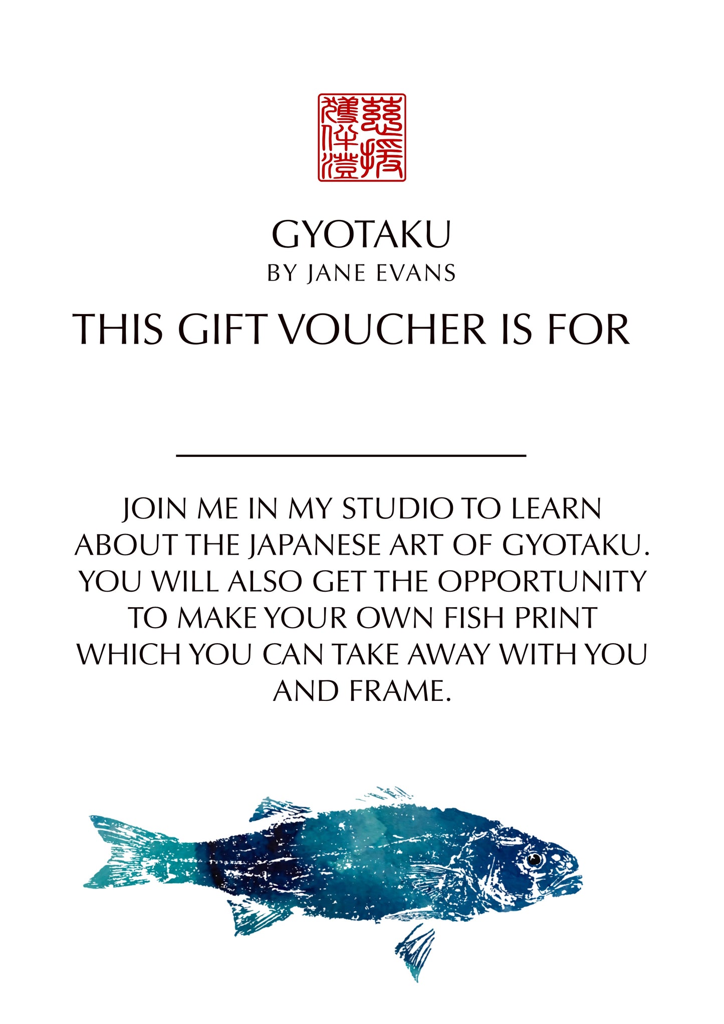Gift Voucher for Printing Experience
