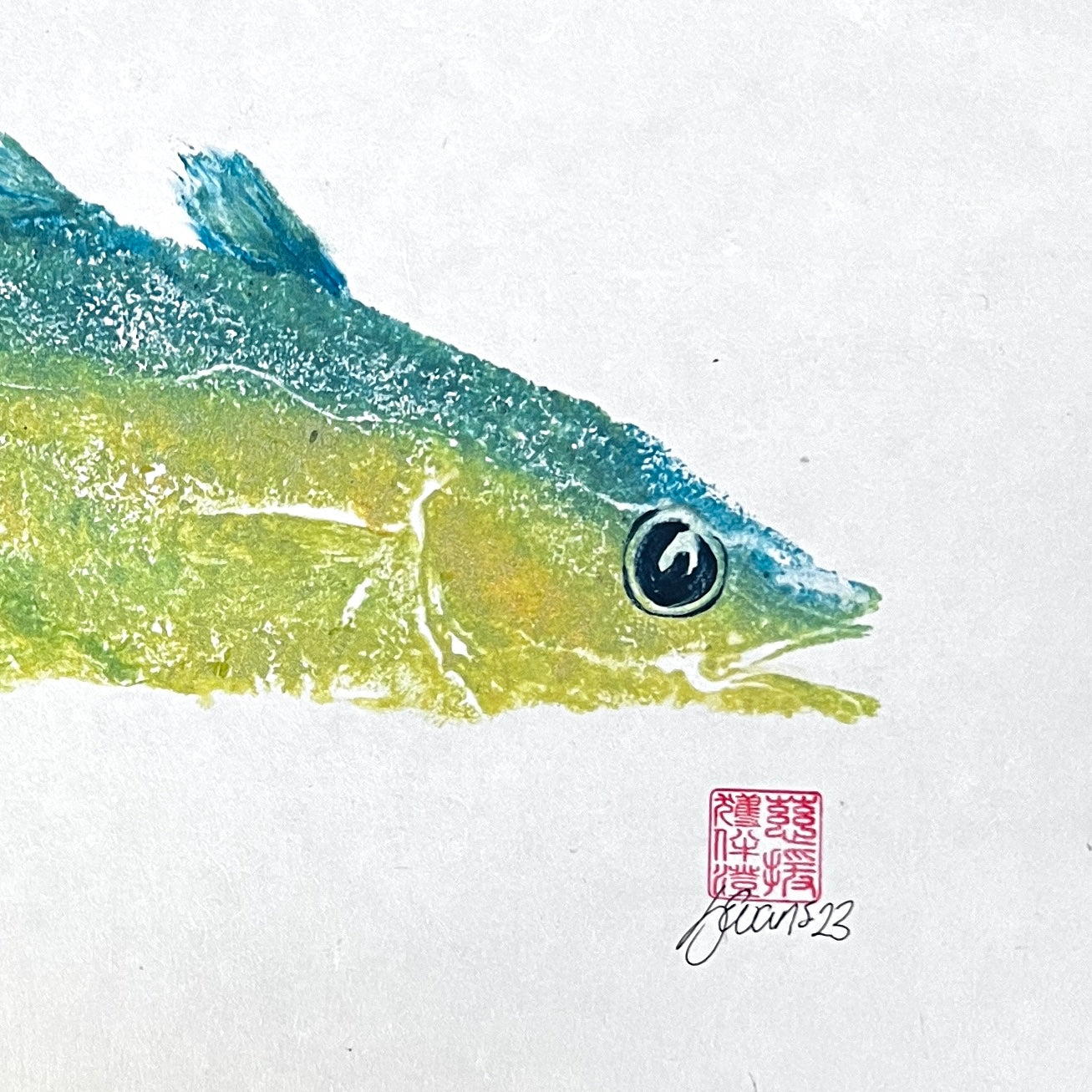 Menai Strait Pollock A3