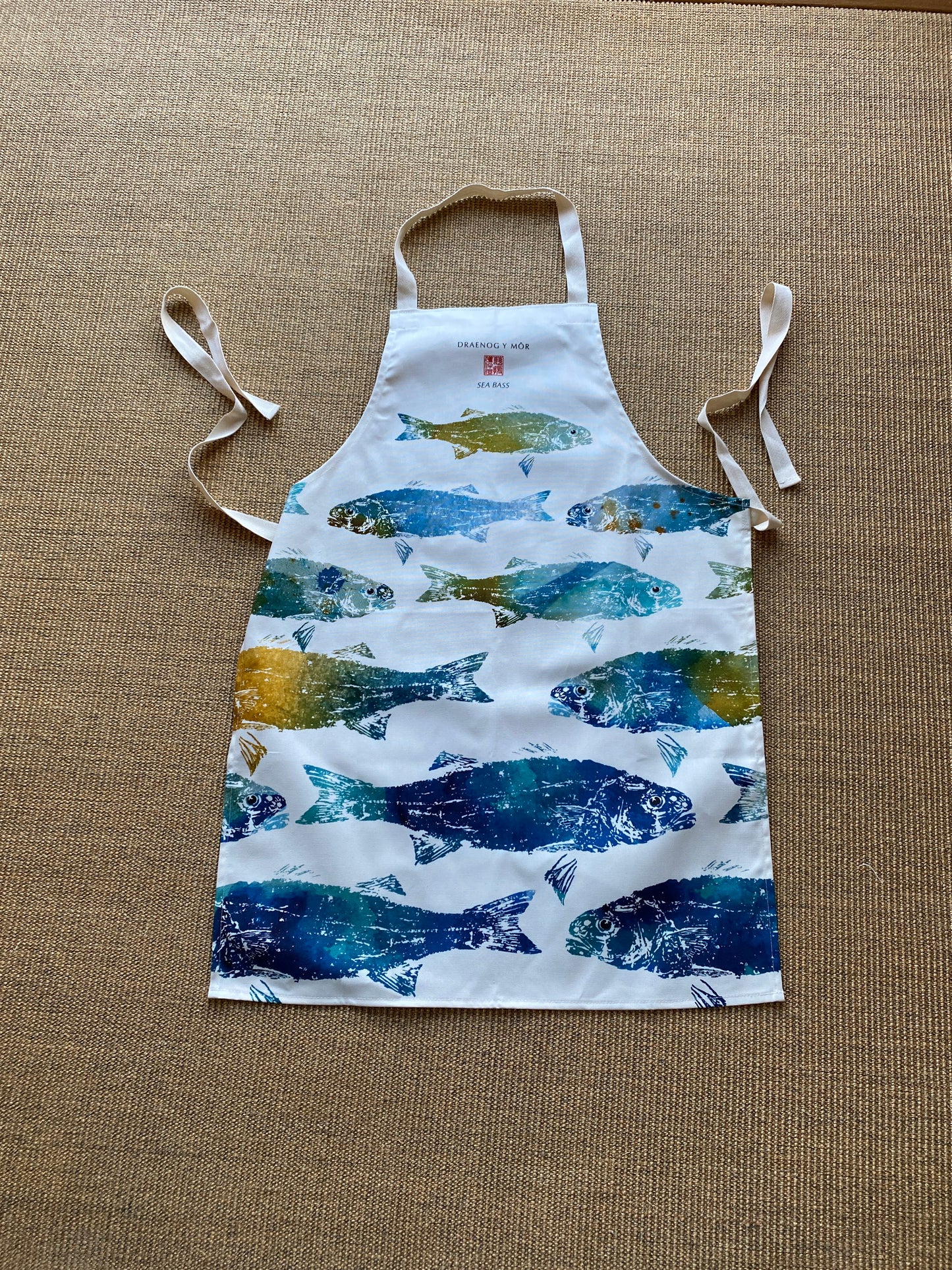 Sea Bass Kitchen Textile Gift Box