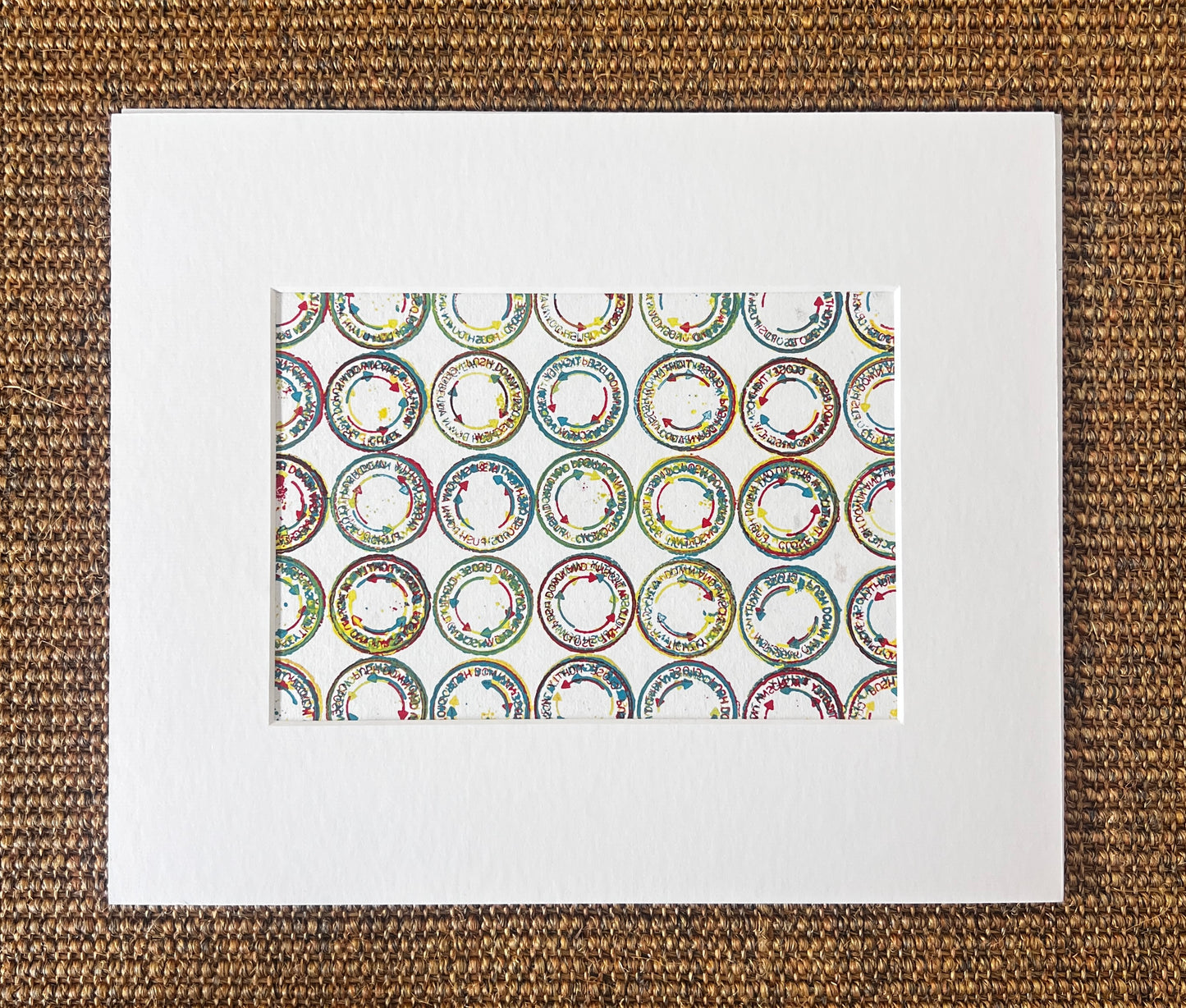 Bottle Top Gyotaku