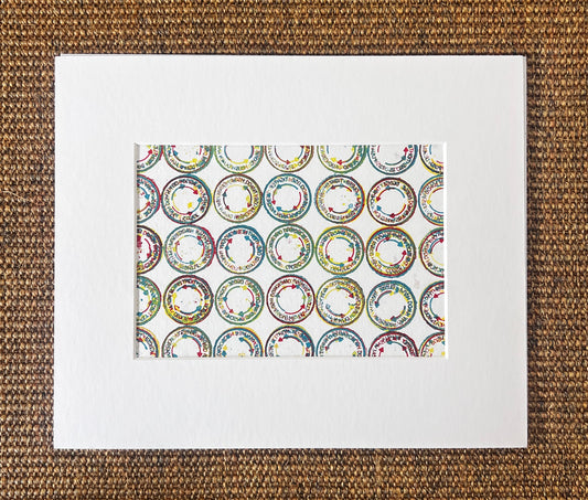 Bottle Top Gyotaku