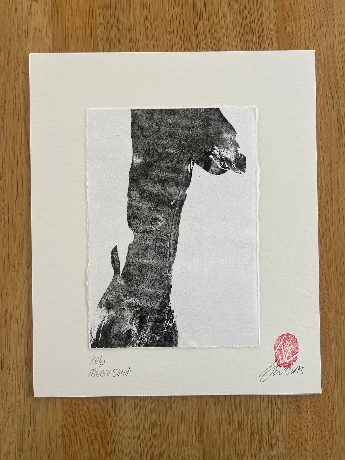 Kelp Gyotaku
