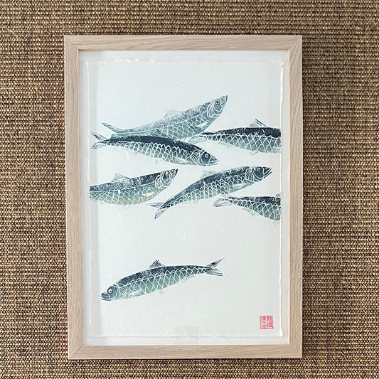 Sardine Lino Print Gyotau