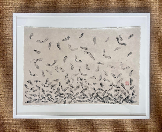 Sycamore Seed Pods on Lotka Paper