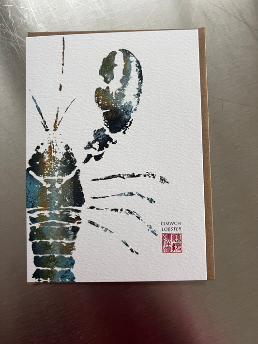 Lobster Greeting Card