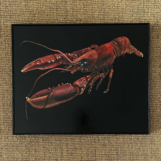 Lobster Acrylic on Board (Framed)