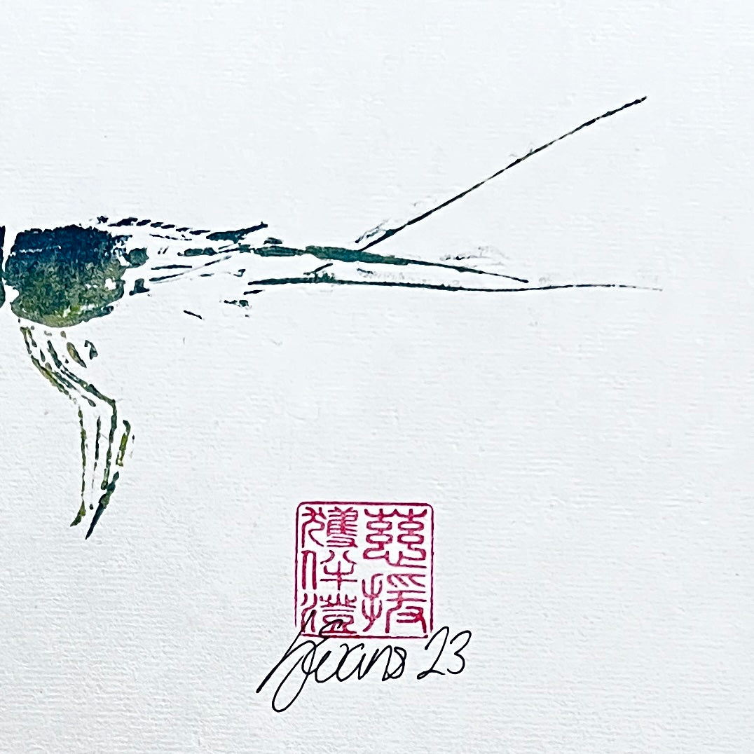 Print of Menai Strait Prawn